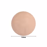 (6 stuks) SELTMANN WEIDEN | Coup bord - plat - Ø 165mm - Oud roze