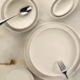 (12 Stück) CHEF TASTE OF - Teller/ Platte flach - Ø 320mm - Creme