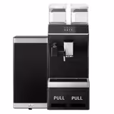 Macchina Caffè Superautomatica Professionale - 16 programmi - Touchscreen 5Zoll - 1 contenitore per chicchi - inkl. frigorifero per latte