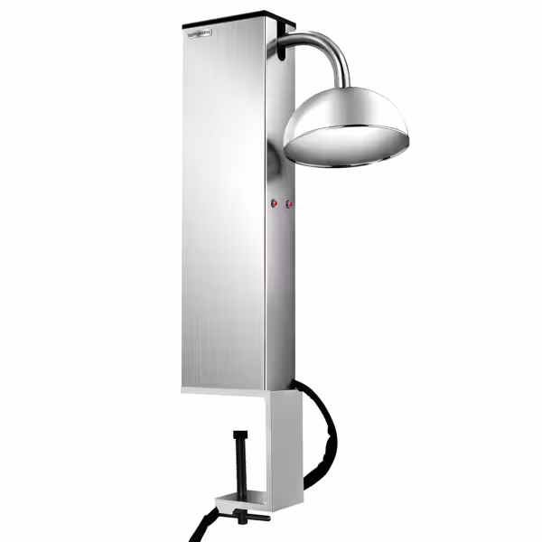 Glasfrostare via LED-lampor