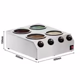 Fondoir à chocolat à chauffage sec - 4x 2litres - 1,2kW