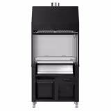 Holzkohlegrill BERLIN - 960mm - Schwarz