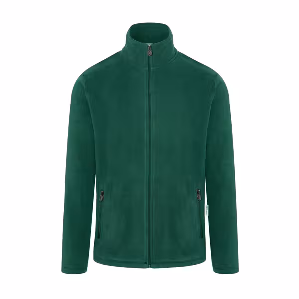 KARLOWSKY | Heren Werkkleding Fleece Jas Warm-Up - Bosgroen - maat: XXL