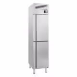 Kühlschrank Edelstahl Premium PLUS - GN 1/1 - 325 Liter - mit 2 Türen
