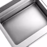 Elektrická ohřevná vana - 2,4 kW - 2x GN 1/1 nebo 4x GN 1/2 - s vypouštěcím kohoutem - s podstavcem – 2 dveře