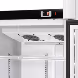 Vetrina frigo per bibite - 925mm - 630l - termostato digitale - con 2 porte in vetro