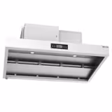 Commercial Plasma Extraction Canopy - 2000mm - Ducted/Recirculating - up to 80% Odour Reduction - Touch Control Panel - LED Lighting