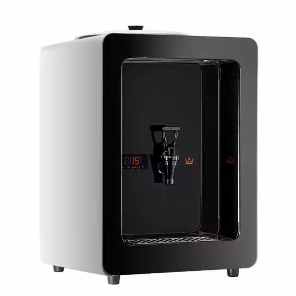 Melkverwarmer PREMIUM - Digitaal - 5 liter - 1,20kW - handvulling - incl. tapkraan - Zwart - Temperatuur: 0°C tot 85°C