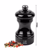 (6 pieces) PEUGEOT | BISTRORAMA - Pepper Mill - Black - Height: 100mm
