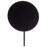 Panneau - VALO - Métal - Ø250mm - compatible avec 14030 - Noir