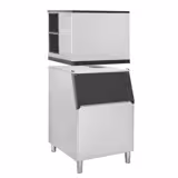 Machine à glaçons – Cubes – 403 kg / 24 h – avec bac de stockage intégré