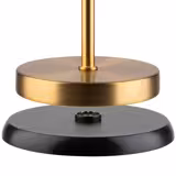 Tischleuchte - MERLE MINI - dimmbar in 3 Stufen - Ø 90mm - Gold