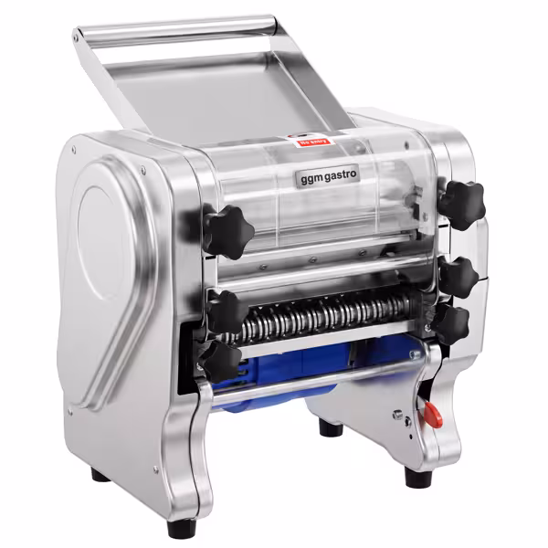  Elektryczna maszyna do makaronu z wałkiem do rozwałkowywania ciasta – długość wałka 220 mm – wydajność 8 kg/h