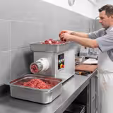 Picadora de carne eléctrica 32 - 600kg/h - 3 kW - com refrigeração