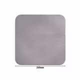 (6 komada) SELTMANN WEIDEN | Coup Tanjur - Plitki, četvrtast - 260x260 mm - Siva boja