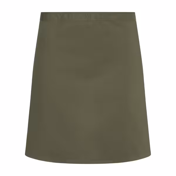 (6 pieces) KARLOWSKY | Basic Bistro Waist Apron – 700 x 550 mm - Moss Green