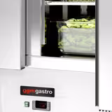 Saladette ECO - 900mm - 2 Türen - mit Glasaufsatz für 5x GN 1/6