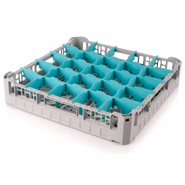 Glass Rack - 500x500mm - 25 compartments