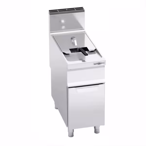 قلاية غاز - سعة الزيت 20 لتر - 17.5 kW - مع صنبور تصريف الزيت