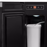 Machine à café automatique - 16 programmes - écran tactile 10 pouces - avec chauffe-tasses & réfrigérateur à lait