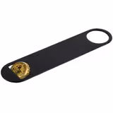 (6 stuks) Flesopener - RVS - 180mm - Zwart - magnetisch