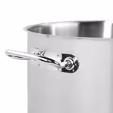 Kookpan (hoog) - RVS - 2 liter - Ø 160mm - Hoogte: 110mm - met inductiebodem / sandwichbodem