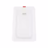 (6 stuks) Polypropyleen GN-deksel GN 1/4 - melkwit - 265x162mm - Hoogte: 14mm