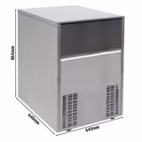 Fabbricatore di ghiaccio - cilindro - 80 kg/24 h