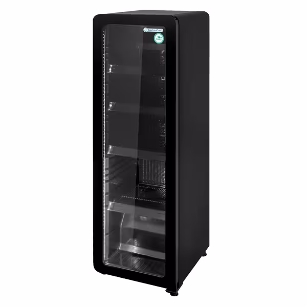 GASTRO-COOL | ثلاجة عرض مشروبات - 418 mm - 140 L - نحيفة - أسود