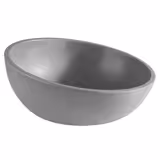 (6 kom) Zdjela - ELEMENT LOOK - Melamin - 1,45 l - kvadratna - 260x260 mm - s protukliznim nožicama; složive - Siva