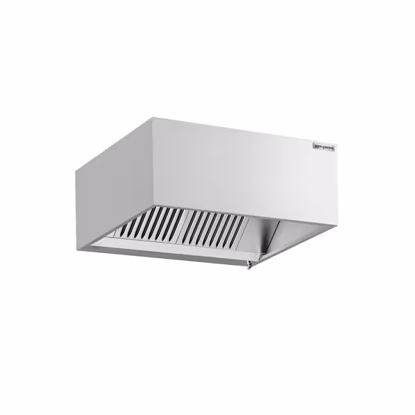 Induction box hood – 1200 mm – with filter & light – without motor