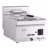 Elektrische friteuse - 10 liter - 9 kW - mechanische bediening - met aftapkraan