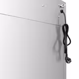 Hotte de parede PROFISSIONAL - 1400mm - com filtros baffle em inox, iluminação e com calha/coletor e torneira de drenagem de gorduras
