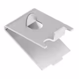 (4 pz) Griglia portante - 20x30x15mm - Argento - staffe di montaggio, alta stabilità - per griglie portanti TSGKSS - compatibile con GKSS1500