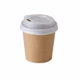 (1000 unidades) Copo de papel - 100ml - 4 oz - Ø 62mm - Castanho