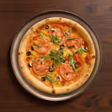 (12 Stück) Pizzateller Porzellan - Ø 310mm - Bronze