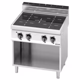 Elektrisch fornuis - LORENZO 700 - 800x714mm - 12,8 kW - 4 platen rond