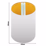 Insectocaçador UV com placa adesiva PREMIUM - para 10-20m² - 1x9W