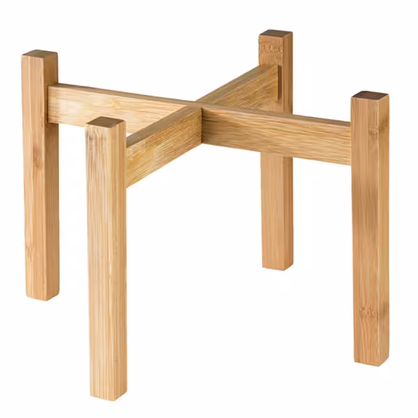 Підставка - бамбукова деревина - Висота: 140 мм - підходить для 10430 та 10435