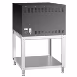 Elektrikli Pizza Fırını - Taş tabanlı - 35 cm x 6+6 Pizza Kapasiteli - Manuel - maks. 450°C - dâhil: Alt Çerçeve