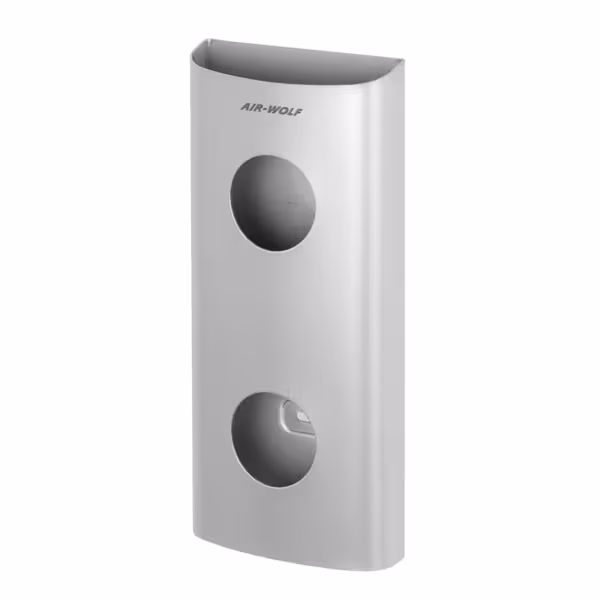 AIR-WOLF | Hygiënezakjesdispenser voor maximaal 25 hygiënezakjes - RVS 
