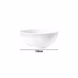 (4 pieces) SELTMANN WEIDEN | Porcelain Bowl – Ø 13 cm - Pearl Grey - Blues - Dishwasher Safe