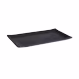 (6 pz) Vassoio GN - DARK WAVE - Melamina - GN 1/3 - Altezza: 20mm - Nero