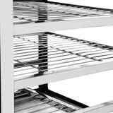 Commercial steam cooker - 2.5 kW - manual - incl. steaming cabinet attachment with 5 drawers