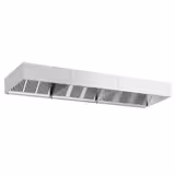 Commercial Wall-Mounted Extractor Hood – 5000mm – with Baffle Filters & Lighting