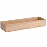 Caixa de madeira para buffet VALO - Madeira de carvalho - Castanho - Altura:85mm - compatível com GN 2/4
