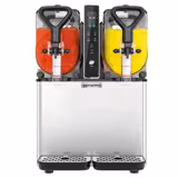 Slush-Maschine - 2x 3 Liter - 400 Watt - Digital - Schwarz/Silber