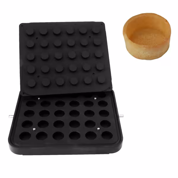 Plates for Tartelette Machine TMPIC - Shape: 30x Round - Ø39mm