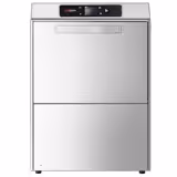 Doppelwandige Gläserspülmaschine - Digital - 3,4 kW - mit Ablauf, Reiniger- & Klarspülerpumpe & Wi-Fi Option