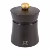 (6 peças) PEUGEOT | BAYA - Moinho de pimenta - Madeira - Chocolate - Altura: 80mm